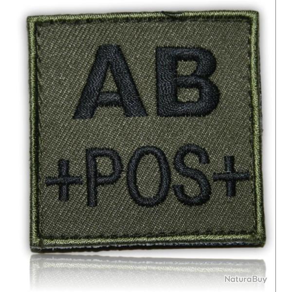 PATCH GROUPE SANGUIN AB+ VERT