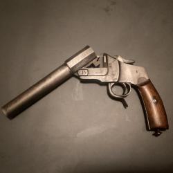 Pistolet lance fusée HEBEL ww1