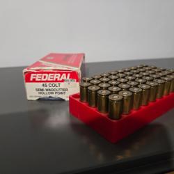 federal 45 colt semi-wadcutter hollow point