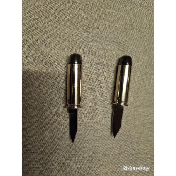 2 Petites Balles avec couteau dedans