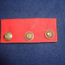 galon bas de manche garance pour vareuse officier 14/18 WW1
