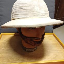Casque colonial style anglais - CASQUE AU COQ D'ANNAM Indochine- taille 55