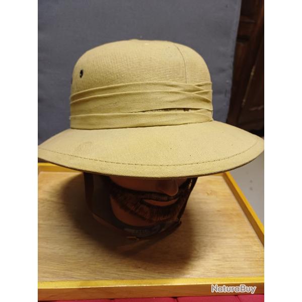 Casque colonial style anglais - IDEAL CASQUE Indochine- taille 56/57