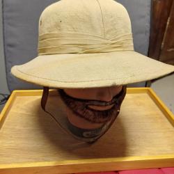 Casque colonial style anglais - IDEAL CAMEROUN Indochine- taille 55