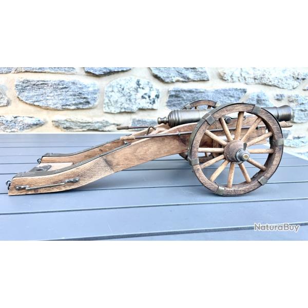 MAQUETTE de CANON Syst�me GRIBEAUVAL - Ancien R�gime / R�volution