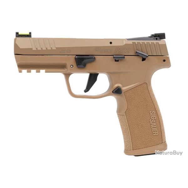 SIG SAUER P322 Coyote Optic Ready Filet� Cal 22 lr