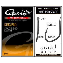 Hamecon king pro spade barbless 18