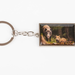 Porte-cl&eacute; m&eacute;tal Nature De Brenne image sangliers