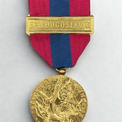 (18.004) M&eacute;daille de la D&eacute;fense Nationale - Bronze - Agrafe Ex-Yougoslavie