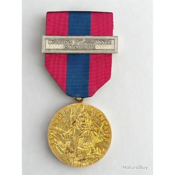 (18.023) M�daille de la D�fense Nationale - Bronze - Agrafe MAE