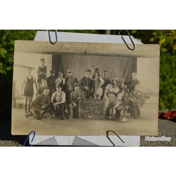 Carte postale ancienne 3�me Bataillon chasseurs � pied - D�guis� - Revue du Bouc Rh�nanie 1923-25