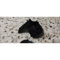 Montage tactique avec rail picatinny pour lunettes de tir 30 mm ou 25 mm
