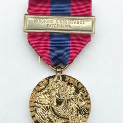 (18.032) Médaille de la Défense Nationale - Argent - Agrafe MAE