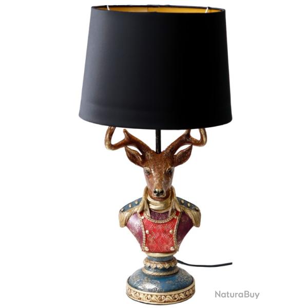 LAMPE � POSER "CERF GOBELIN"