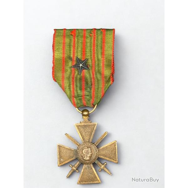 (80.013) Croix de guerre 1914-1918 - 1 citation