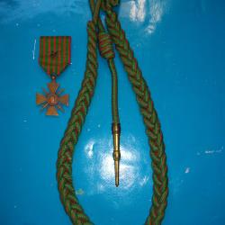 CROIX DE GUERRE + FOURRAGERE