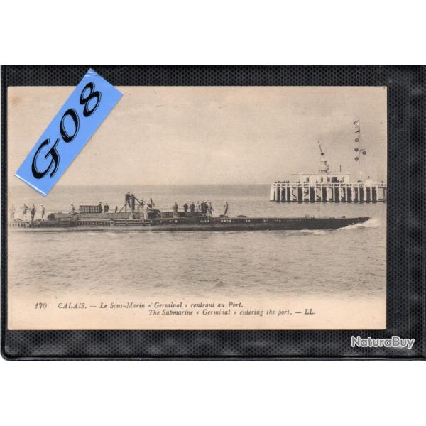 CPA - Marine Militaire -  Sous-Marin " GERMINAL " - N�4463