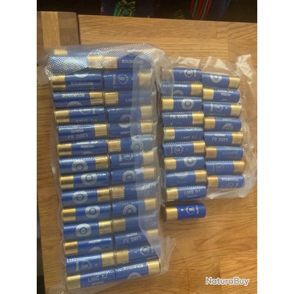 Cartouches calibre 12 num�ro 6mm