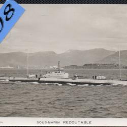 CPA - Marine Militaire -  Sous-Marin " REDOUTABLE " - N&deg;4464