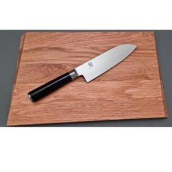 Coffret Kai Shun Classic - Couteau japonais santoku 18 cm + planche &agrave; d&eacute;couper Kai