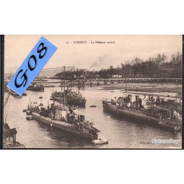 CPA - Marine Militaire -  LORIENT LA DEFENSE MOBILE - N�4467