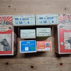 LOT CAL.16 BOITE 8 PIECES