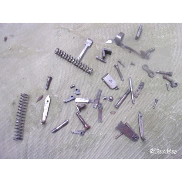 divers pi�ces de fusil chasse type Darne ou d�riv�s en cal.16