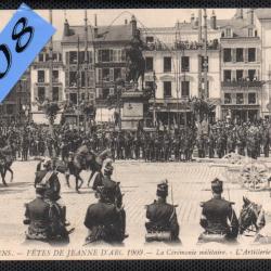 CPA -Militaire -  FETE DE JEANNE DARC - 4470