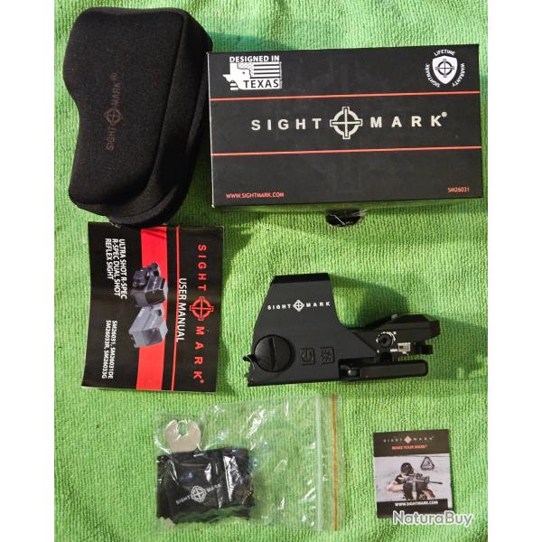 Viseur point rouge SIGHT MARK Ultra Shot R-Spec Reflex Noir Multi-R�ticule