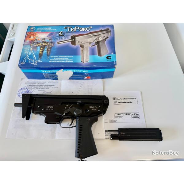 Pistolet mitrailleur Tyrex BBs 4.5mm