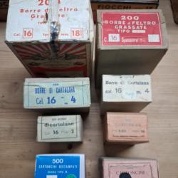 LOT CAL.16 BOITE 8 PIECES N°9