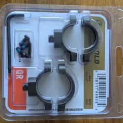 Colliers LEUPOLD QR amovibles High diam&egrave;tre 30mm matte black