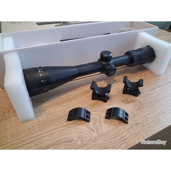 Lunette Vortex Crossfire II 4x12 + anneaux