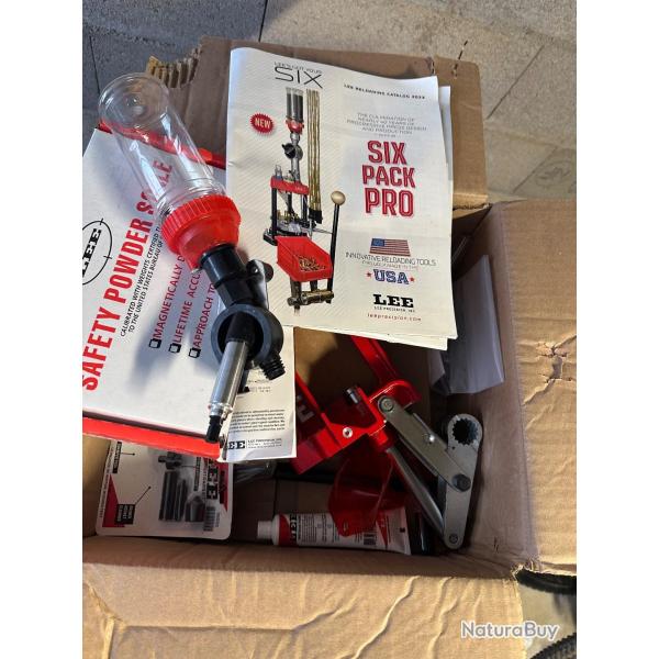 Pack anniversaire rechargement lee challenger+ outils 308