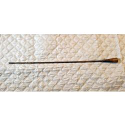 Baguette entonnoir de chargement en cuivre pour ancien fusil, longueur 88cm x Diam&egrave;tre 0,9cm