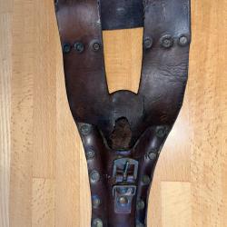 Porte fourreau / gousset Fran&ccedil;ais - Ba&iuml;onnette Chassepot / Gras.