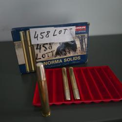 lot de 3 munitions 458 lott