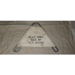 Panneau GB  de signalisation de mine dat&eacute; 1944 ORIGINAL