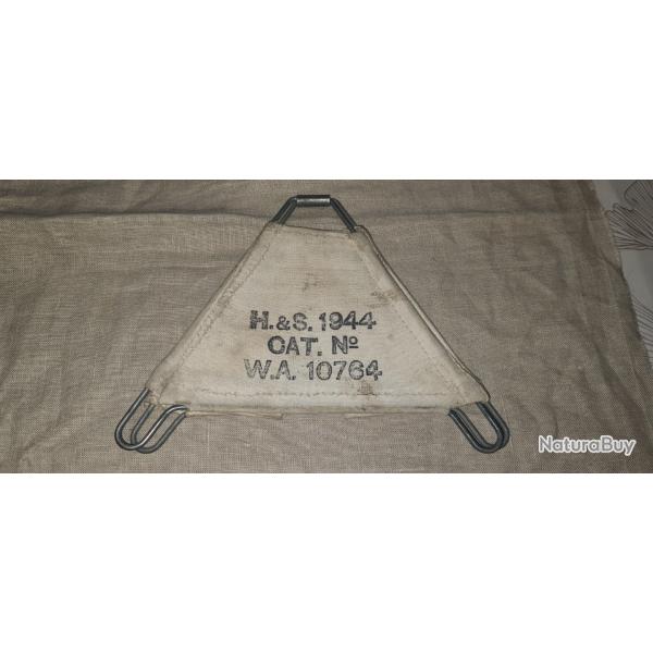 Panneau GB  de signalisation de mine dat� 1944 ORIGINAL