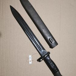 baionette isra&euml;l 1949 fabrication isra&eacute;lienne