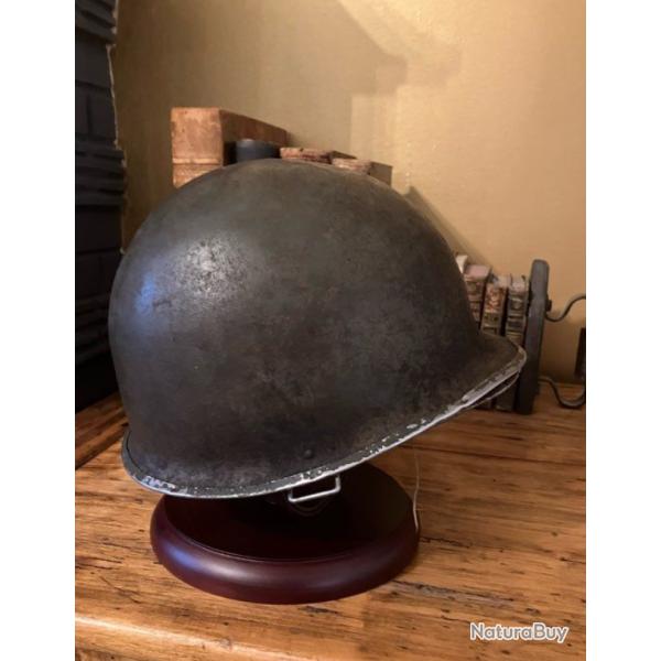Casque USM1 nominatif - militaria - ww2