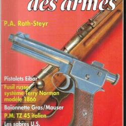 gazette des armes 267 p.a.roth-steyr, pistolets eibar, baionnette gras-mauser, sabres us,