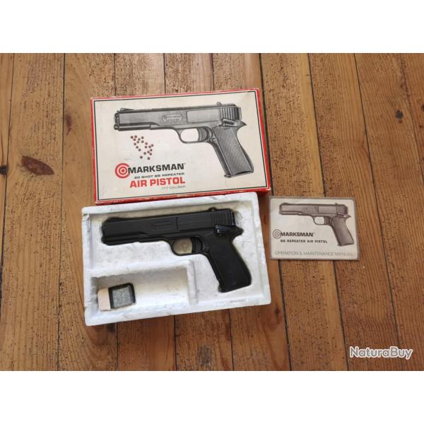 Pistolet plomb MARKSMAN REPEATER .177 caliber air comprim�