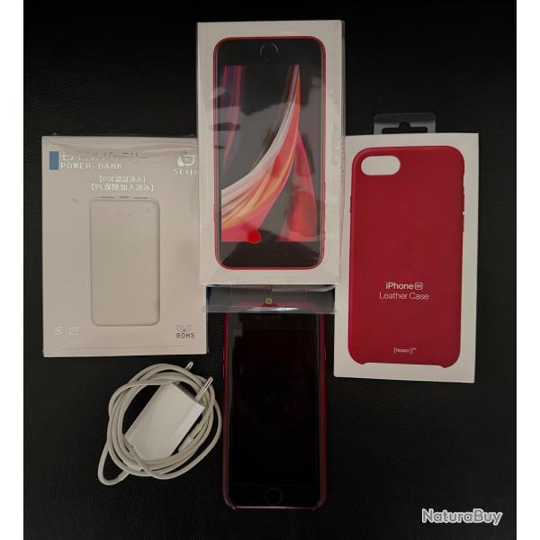 Portable occasion comme neuf de marque iPhone mod�le Se 2 �me g�n�ration.