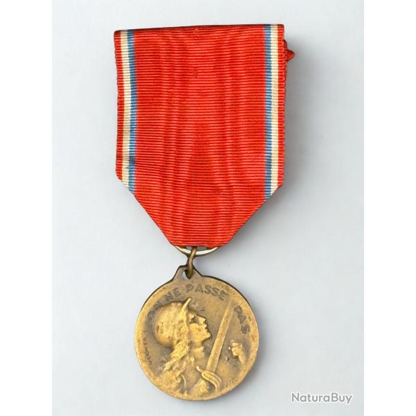 (104.001) M�daille comm�morative de la bataille de Verdun