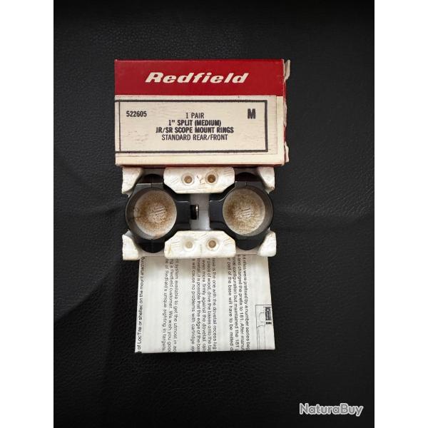 Paire de colliers parfait �tat diam�tre 25,4 mm pour petit et gros calibre de marque Redfield.