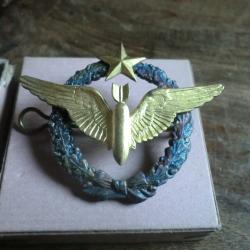 insigne brevet de navigateur bombardier