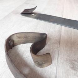 Bretelle pour fusil 1889 suisse ou pour 96/11 ou G11. Poin&ccedil;on K