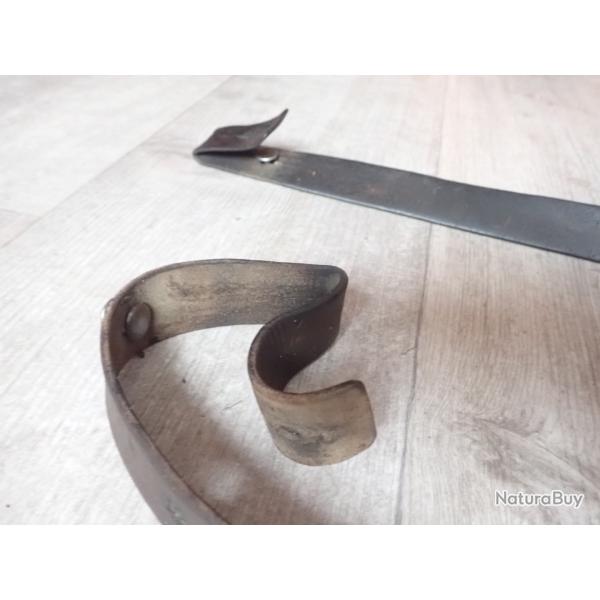 Bretelle pour fusil 1889 suisse ou pour 96/11 ou G11. Poin�on K