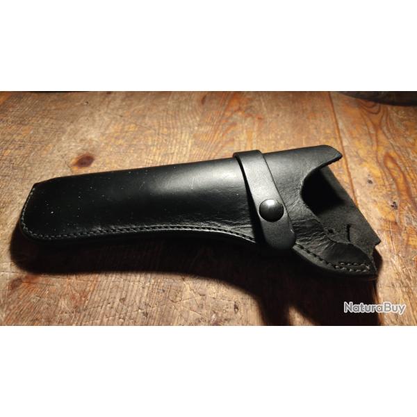 �tui en cuir pour revolver 5 1/2 pouces